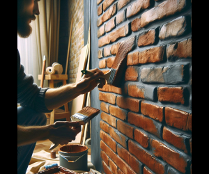 jak wykończyć ścianę z cegły